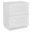 Neive Bedside Table White