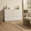 Neive Chest of 6 Drawers White