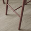 Newport Set of 2 Barstools Claret