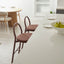 Newport Set of 2 Barstools Claret