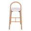 Newport Set of 2 Barstools Cream