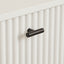 Winnie Ripple Chest of 6 Drawers White