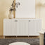 Winnie Ripple 3 Door Buffet White (160cm)
