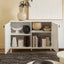 Winnie Ripple 3 Door Buffet White (160cm)