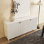 Winnie Ripple 3 Door Buffet White (160cm)