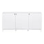 Winnie Ripple 3 Door Buffet White (160cm)