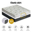 Giselle Bedding Mattress Topper Pillowtop Bamboo 7.5cm King