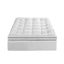 Giselle Bedding Single Mattress Topper 5cm Coral Fleece