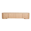 2.2m TV Entertainment Unit - Natural