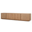 2.2m TV Entertainment Unit - Natural