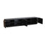 2.2m TV Entertainment Unit - Full Black