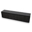 2.2m TV Entertainment Unit - Full Black