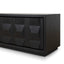 2.2m TV Entertainment Unit - Full Black