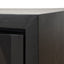 2.2m TV Entertainment Unit - Full Black
