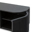 2.15m TV Entertainment Unit - Black Stain