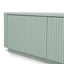 2.4m Entertainment TV Unit - Sage Green