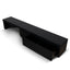 Extendable TV Entertainment Unit - Black Oak