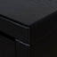 Extendable TV Entertainment Unit - Black Oak