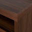 1.8m TV Entertainment Unit - Walnut