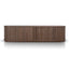 2m TV Entertainment Unit - Walnut
