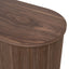 2m TV Entertainment Unit - Walnut