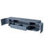 2m Veneer Top Entertainment TV Unit - Light Blue
