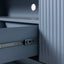 2m Veneer Top Entertainment TV Unit - Light Blue