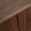 2.2m TV Entertainment Unit - Walnut