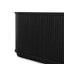 2m TV Entertainment Unit - Full Black