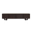 2.4m TV Unit - Dark Brown