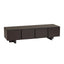 2.4m TV Unit - Dark Brown