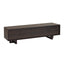 2.4m TV Unit - Dark Brown