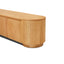 2.1m Tassie Oak TV Entertainment Unit - Natural