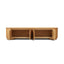 2.1m Tassie Oak TV Entertainment Unit - Natural