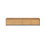 2.1m Tassie Oak TV Entertainment Unit - Natural