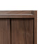2m Wooden TV Entertainment Unit - Walnut