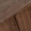 2m Wooden TV Entertainment Unit - Walnut