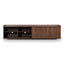 2m Wooden TV Entertainment Unit - Walnut