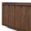 2m Wooden TV Entertainment Unit - Walnut