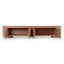 2.4m Tassie Oak TV Entertainment Unit - Natural