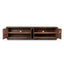 2.2m TV Entertainment Unit - Walnut