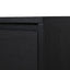2.3m Wooden Entertainment Unit - Full Black
