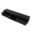 2.3m Wooden Entertainment Unit - Full Black