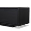 2.3m Wooden Entertainment Unit - Full Black