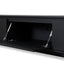 2.3m Wooden Entertainment Unit - Full Black