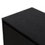 2.3m Wooden Entertainment Unit - Full Black