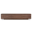 2.3m Wooden TV Entertainment Unit - Walnut