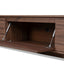 2.3m Wooden TV Entertainment Unit - Walnut