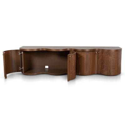 2.15m TV Entertainment Unit - Light Walnut