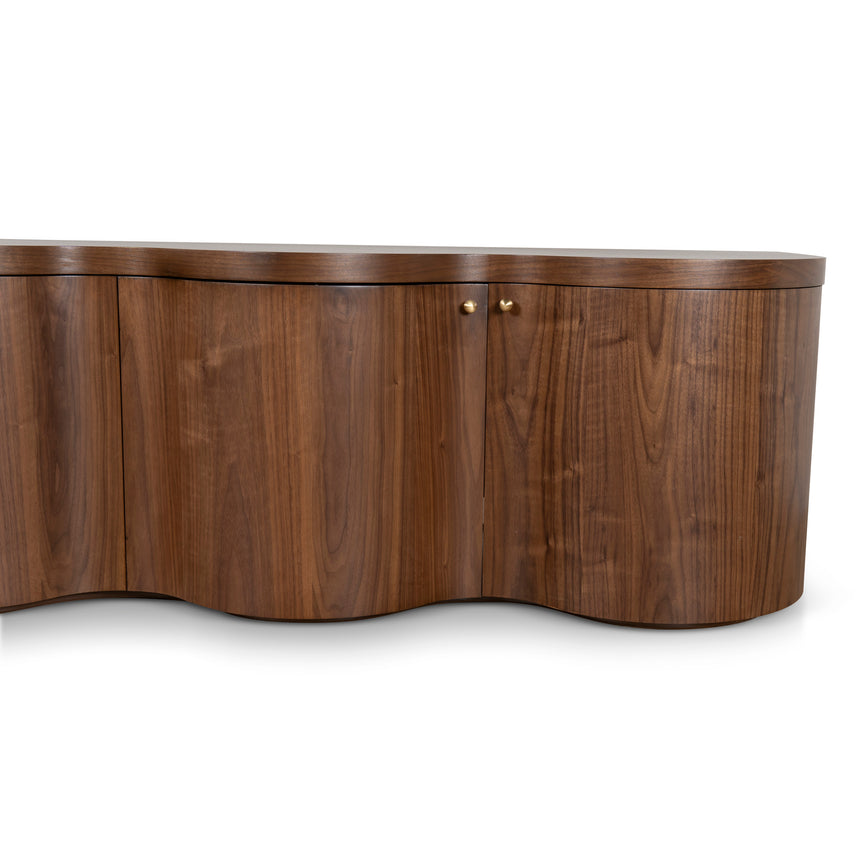 2.15m TV Entertainment Unit - Light Walnut